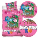 Bavlnené detské obliečky Angry Birds Set 160x200 2 kusy