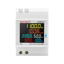 Din Rail Voltmeter Digitálny Watt Tester napätia