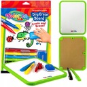 DRY ERASE BOARD 5 špongiových popisovačov COLORINO KIDS