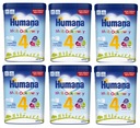 HUMANA 4 NÁSLEDNÉ MLIEKO PO 24 MESIACOCH 6x 650G