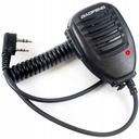 BAOFENG KENWOOD UV-5R UV-82 BF-888 BF-T17 reproduktorový mikrofón HRUŠKA PTT