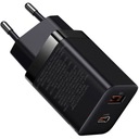 Baseus USB-C USB-A 30W QC a PD nástenná nabíjačka