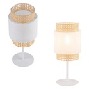 Stolná lampa BOHO biely ratan 6565 TK LIGHTING