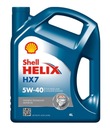 Syntetický motorový olej SHELL HELIX HX7 5W40 4L