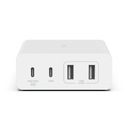 Belkin 108W 4-portová USB GaN stolná nabíjačka – biela