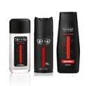 STR8 RED CODE SET 3 kusy DNS 85ml + SPREJ 150ml + GEL 400ml