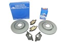 ATE DISK + DESTIČKY ZADNÉ BMW 1 F20 F21 2 F22 290MM