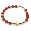 Náramok na zápästie ROSARY Jasper Red