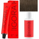 SCHWARZKOPF IGORA KRÁĽOVSKÁ FARBA SET 7-0 + OXYDANT