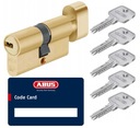 CYLINDER ABUS D10 MOSADZ 35/50G CERTIFIKÁT TRIEDY C S RUKOĽKOU