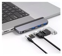 Adaptér rozbočovača pre MacBook Pro 14 16 3x USB konektor microSD