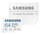 microSD karta Samsung Evo Plus 64GB 130 / U1 A1 V10