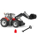 BRUDER 03181 Steyr TRAKTOR ODNÍMATEĽNÉ KOLESÁ + NAKLADAČ