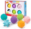 SENSORY BALLS 6 kusov SP83399 SMILY PLAY