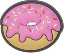 CROCS JIBBITZ CHARMS DONUT PINK DONUT PIN