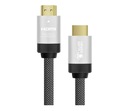 Silver Monkey HDMI - HDMI kábel opletený 2m sivý