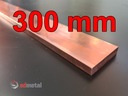 Medená, medená plochá tyč 20x10 mm M1Ez4