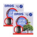 2x BROS Lep Tree Tape Priehľadná Chytá Hmyz Škodcov Muchy 5m