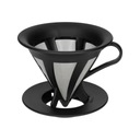 Hario Cafeor Coffee Dripper V60 02 Black