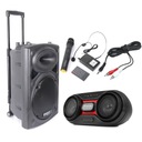 Mobilný stĺp Ibiza PORT12UHF-BT + BOOMBOX