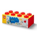 Zásuvka LEGO Brick 8 (červená) - 50 x 25 x 18 cm