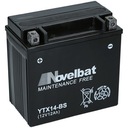 BATÉRIA NOVELBAT YTX14-BS YTX14-4 12V 12AH 200A