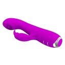 VÝKONNÝ VIBRATOR BUNNY MASSAGER KLITORÁLNY STIMULÁTOR LIZING SEX G SPOT