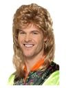 HNEDÁ Parochňa 80 90 DISCO KAZIK MULLET