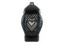 Sviečka svätyne HK-79 glamour Heart Black 30 cm