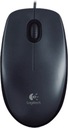 Myš Logitech M100 910-005003 (optická; 1000 DPI; čierna)