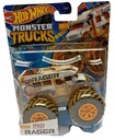 FYJ44 auto MONSTER TRUCKS HOT WHEELS RAGER RED PLA