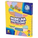 Astra modelovacia hmota 12 farieb PASTEL 304118007