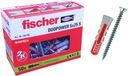 Fischer DUOPOWER 5x25S so skrutkou 3,5x35mm 50 ks.