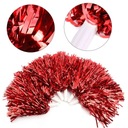 6KS POMPOM CHEERLEADER CHEERLEADER RED CHEER GULLES 24 CM