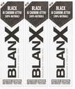 Blanx Whitening Tooth Paste Black SET 3x75