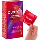 DUREX FEEL THIN EXTRA LUBRICATED tenké vlhčené kondómy 12 ks.