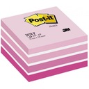 3M POST-IT blok 2028-P 76x76mm ružová 450k FT51