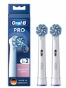 Originálne čisté hlavice zubnej kefky Oral-B EB60RX Pro Sensitive, 2 ks.