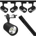 4x REFLEKTOROVÁ TRAŤOVÁ LAMPA TRAŤOVÁ OSVETĽOVACIA DRÁHA 120W 12000lm 1m