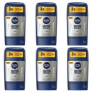 NIVEA MEN Pánsky antiperspirant Silver 6x50 ml