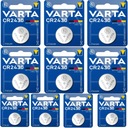 10x VARTA lítiová gombíková batéria 10 kusov lítiová CR2430 3V