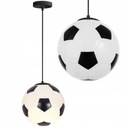 STROPNÉ SVÍTIDLO DO DETSKEJ IZBY ZÁVESNÉ FUTBALOVÉ SKLO 25cm APP1287