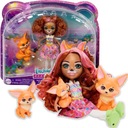 Enchantimals Glam Party Figúrky FILIGREE FOX 2 DOLL ANIMALS HNT60