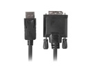 Lanberg DisplayPort v1.2 - DVI-D adaptérový kábel