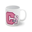 Keramický hrnček BT21 BTS Pink Rabbit Cooky 330