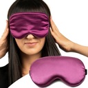 Waya Silk Eye Mask Dark Purple maska ​​EM-SLK01