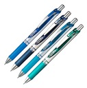 Gélové perá PENTEL ENERGEL BL-77 (4 modré)