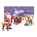 Milka adventný kalendár 200g mliečna čokoláda Mikuláš