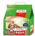 Cat's Best Original Eko Plus drevená hrudkujúca podstielka 10l (2x 5l)