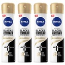 NIVEA Antiperspirant Black&White sprej 4x150ml